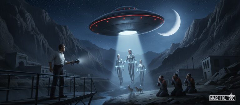 1960 APU UFO Contact Humanoid Sighting Peru Huallanca