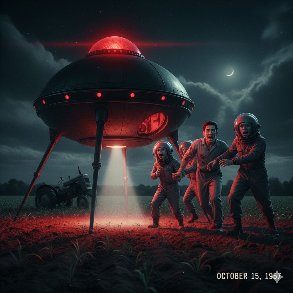 Antonio Villas Boas Abduction 1957 Brazil UFO Encounter