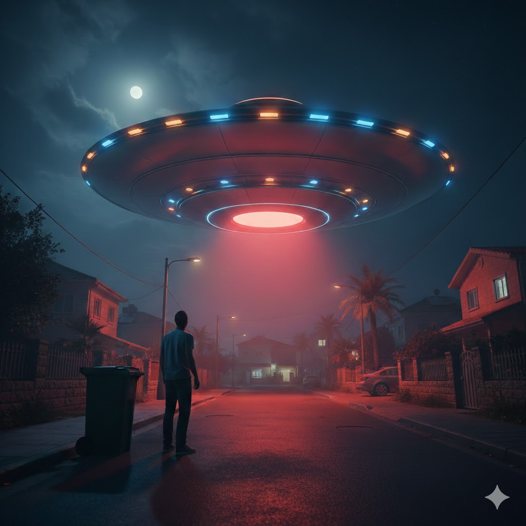 2005 Israel UFO Sighting Disc-Shaped Object Low Over Ground