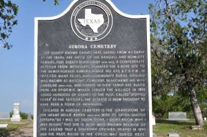 aurora-texas-state-marker