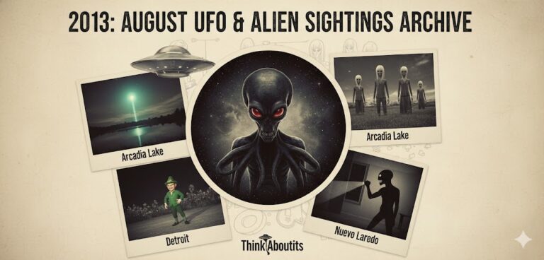 August 2013 UFO Sightings Archive - Nordic Aliens and Entity Reports
