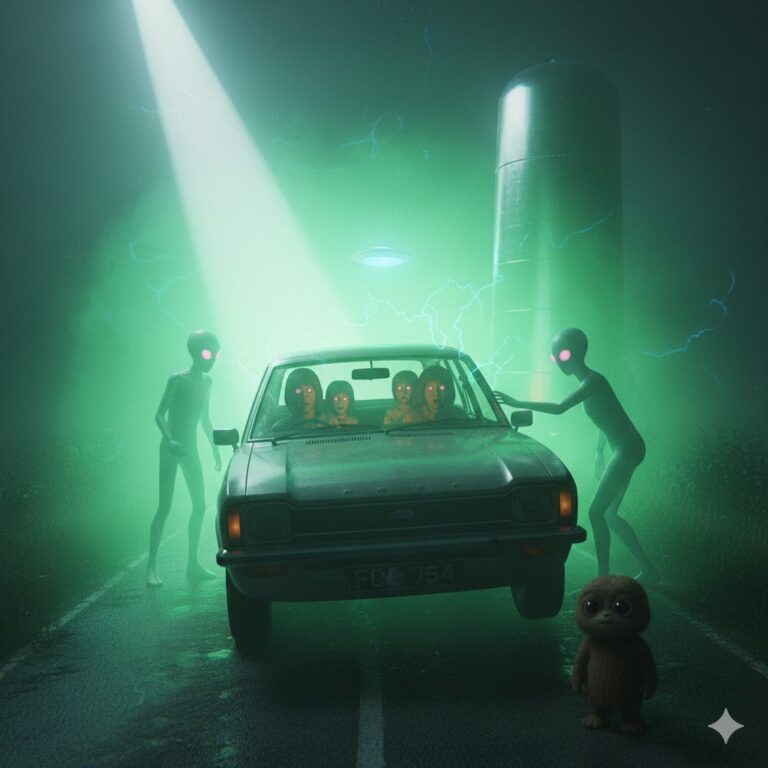 Aveley Essex England Abduction 1974 green mist encounter