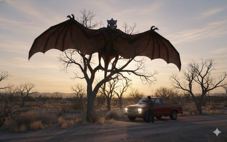 2002 Eloy Arizona pterosaur sighting 12-foot prehistoric bird cryptid