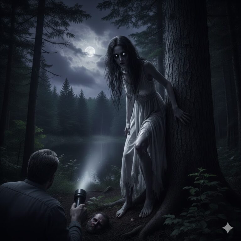 May 2014 Quebec UFO sighting black eyed banshee creature encounter