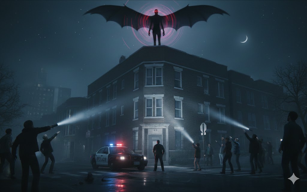 Winged creature sighting Chicago 2017