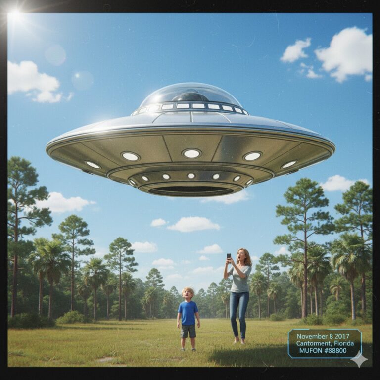 Disk with a dome UFO caught on camera over Cantonment Florida November 8 2017 MUFON 88800