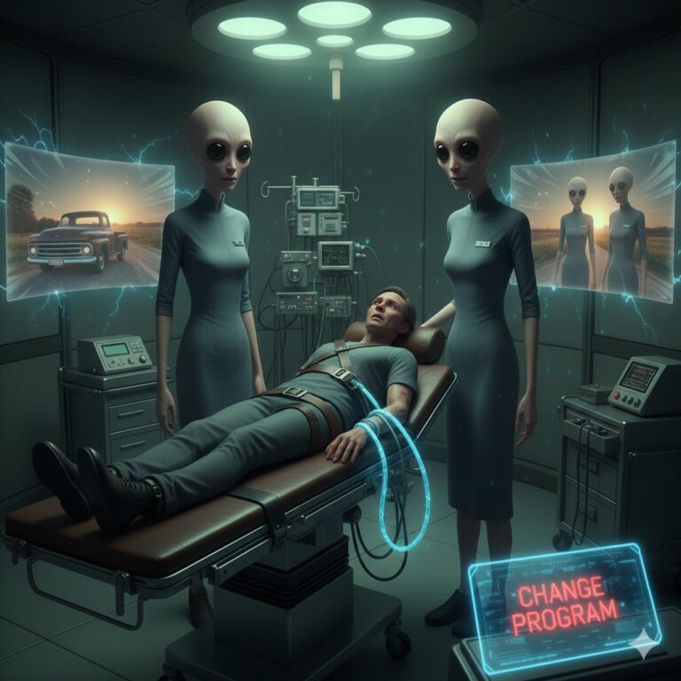 Berlin Germany alien abduction medical room and interdimensional entities, August 2018