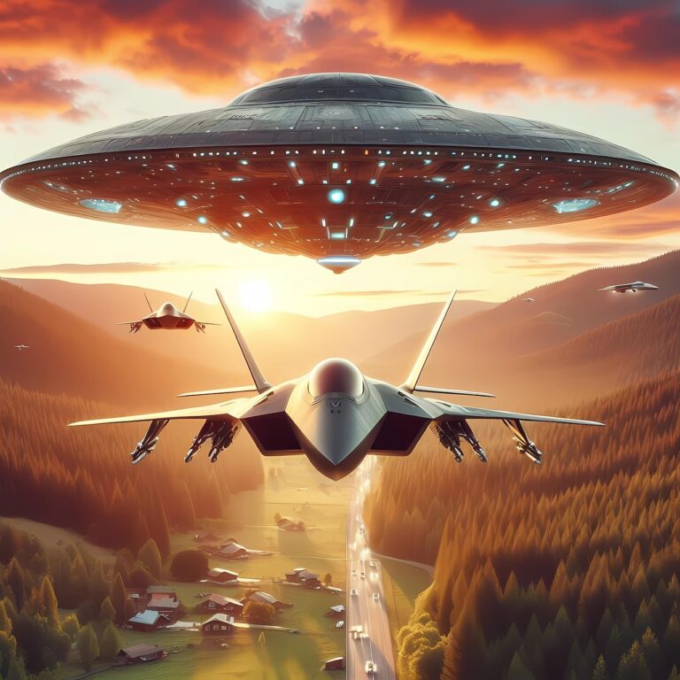 ai generated, alien, invasion, ufo, technology, futuristic, forest, woods, meeting, contact, fear, darkness, danger, sci-fi, nature, extraterrestrial, war-8719992.jpg