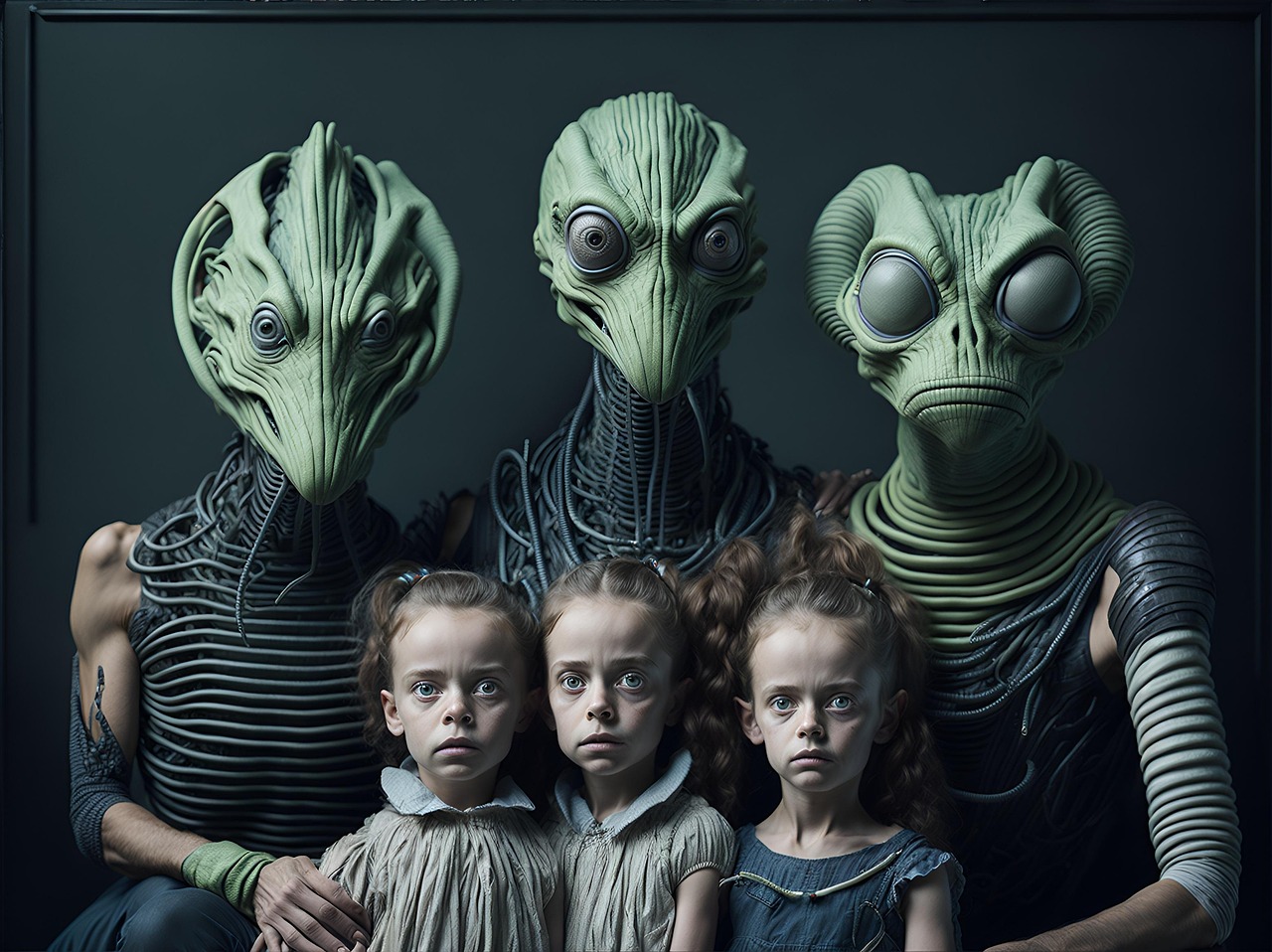 ai generated, aliens, family, mother, father, child, together, parenthood, parents, future-8169280.jpg