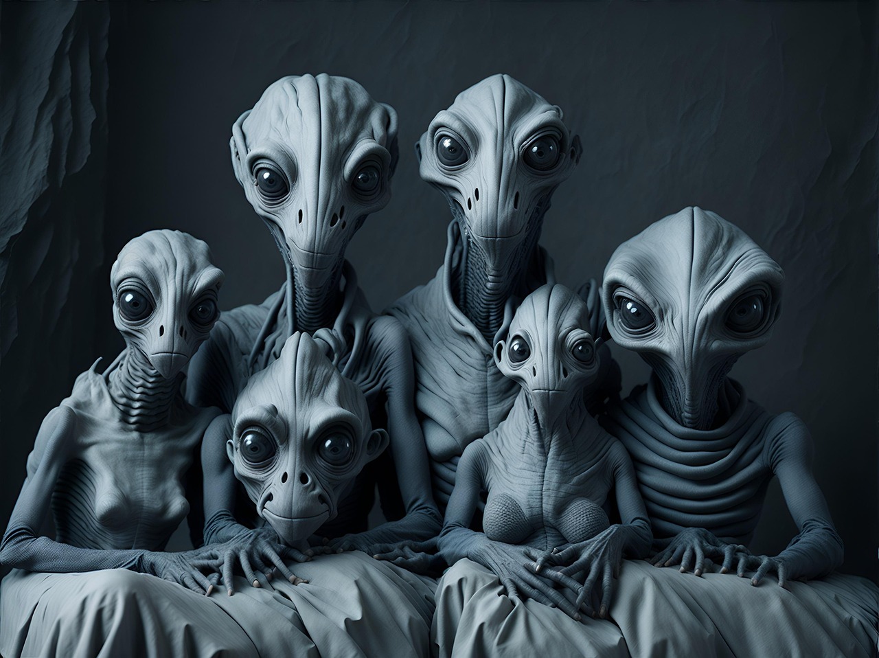 ai generated, aliens, family, mother, father, child, together, parents, portrait-8172744.jpg