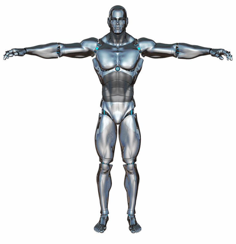 man, front, robot, cyborg, android, robotics, future, artificial intelligence, blue, silver, isolated, sci-fi, science fiction, robot, robot, robot, robot, robot, cyborg-320270.jpg