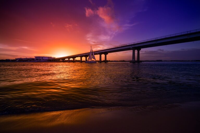 orange beach, nature, alabama, bridge, sunset-3528800.jpg