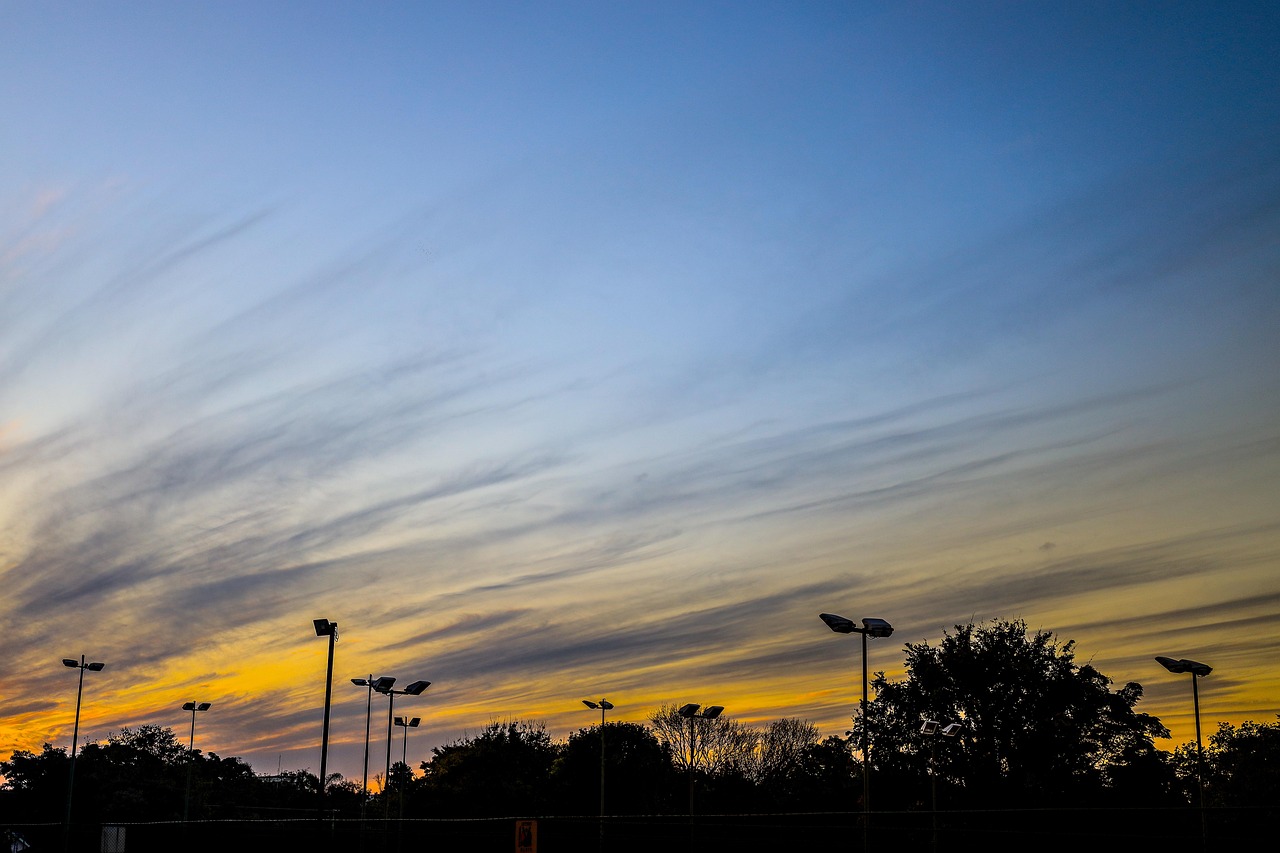 sunset, tennis court, nature, pretoria, silhouette, trees, sky, clouds, city, urban, dusk, twilight, evening-6306298.jpg