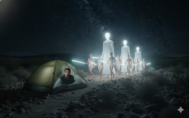 2007 Anza Borrego State Park California UFO Encounter Glowing Humanoids