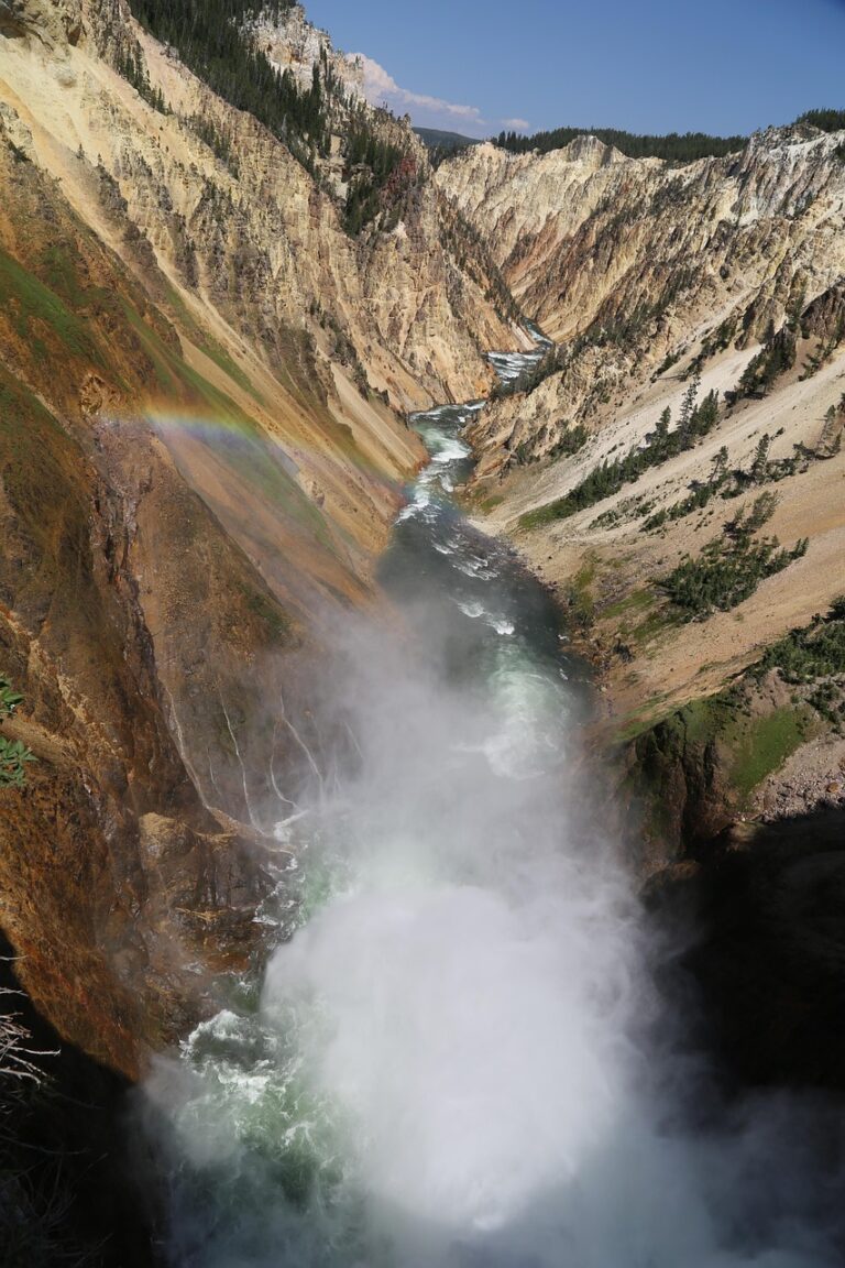 valley, gorge, nature, rainbow, grand canyon, yellowstone, wyoming week, united states of america, grand canyon of the yellowstone, wyoming-3567605.jpg